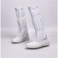 White Blue Color Industrial Safety Working Cleanroom Booties